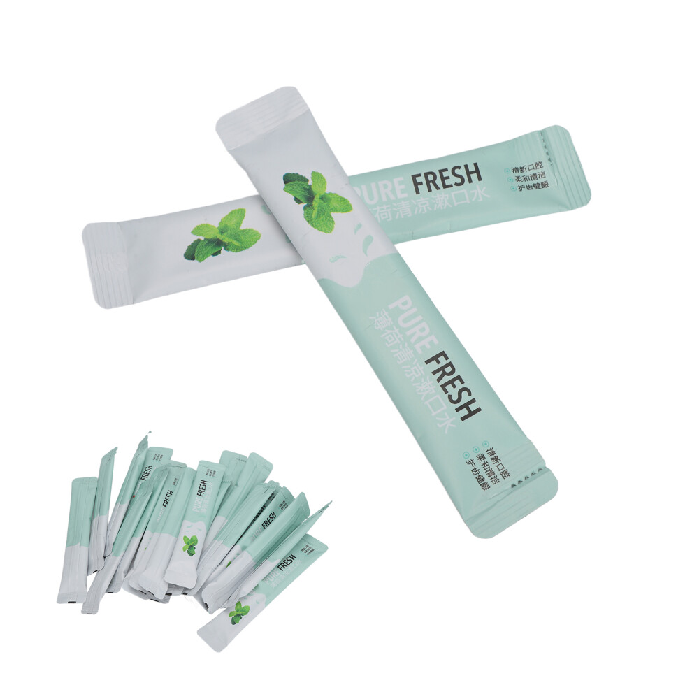 20pcs Portable Mild Mint Mouthwash 10ml Breath Freshener Oral Care