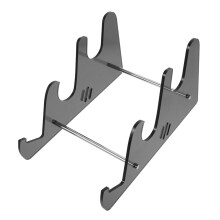 Acrylic Keyboard Stand Ergonomic Clear Holder for Desk, Reduces Hand Fatigue, Stable Support