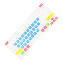 Ultrathin Silicone Keyboard Protector for Laptop, Splash‑Resistant Easy‑Clean Colorful Blue Cover