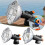 (Black) LED Flashlight Rechargeable, Super Bright Spotlight Flashlights for Camping 1