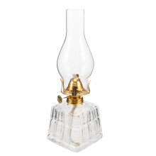 Glass Kerosinlampe Mit Quadratischer Basis Für Innen Und Außen