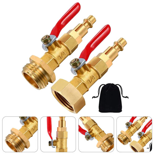 2St Winterizing Adapter, Snelkoppeling Voor En Voertuig 1