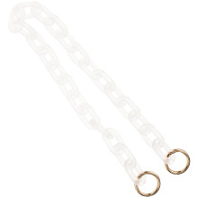 1Wit Afneembare Handtas Ketting Acryl Design Tassenaccessoire
