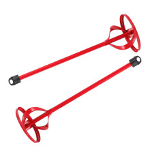 2Stk Roter Bohrmaschinenkleber Rührstab, Robust, Für Zement Und Farbe