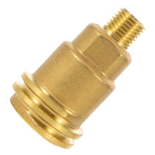 Brass Propanflaschen Adapter Abnehmbarer Gasumsetzer Für Bbq Camping