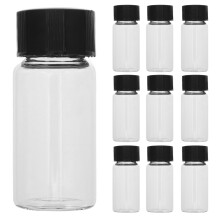 100Stk Labor Probenflaschen Aus Glas Mit Dichtem Schraubverschluss