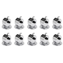 10X Round Base 4 Digit Manual Hand Tally Mechanical Click Counter