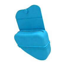 Pochettes de friandises en Silicone pour chiens, sac-Bleu