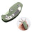 Aluminium sleutelhanger clip mapje zaktool groen 1