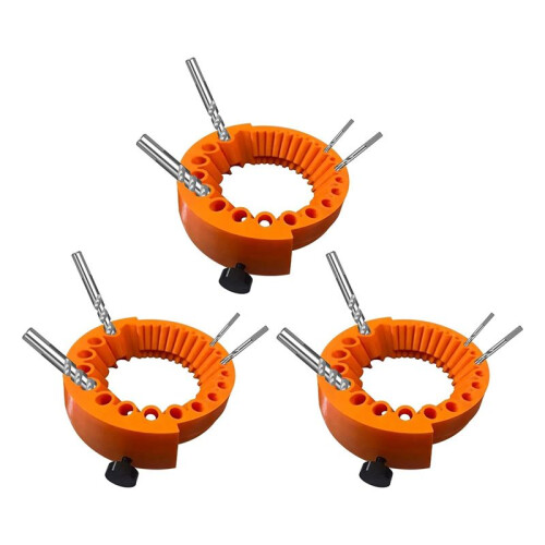 Drill Bit Sharpener,Power Drill Bit Grinding Attachment for 2 to 13 mm Bits,Compatible with 125 mm Angle Grinders 1