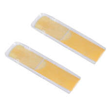 Soprano Saxophone Reeds 3/4 Strength 10 Pack Natural Cut for Warm Tone and Consistent Playability