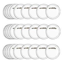 30Pack 58 mm Genomskinliga Knappnålar Akryldesignknappmärke Klara Bildknappar Märken Kit för Gör-Det-Själv-Hantverk3