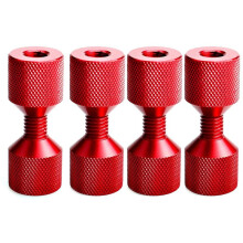 1-1/8 Tum Två Hålsstift 6061 Aluminium Lättviktskonstruktion 2 Håls Flänsjusteringsstift 4 St