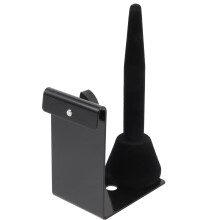Wall Mounted Instrument Holder with Protective Cushion for Saxophone Flute Clarinet SpaceSaving