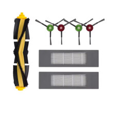 7 Szt. Filtrów Szczotki Bocznej do Odkurzaczy dla dla Deebot T8 / T8 Max / T8 AIVI / T9+ / N8 Pro / N10