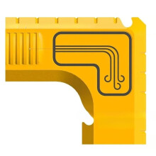Model 7485 Table Saw Dust Extraction Adapter - 2.5 Inch Connector with Easy Slide- Fit and Bag Hook