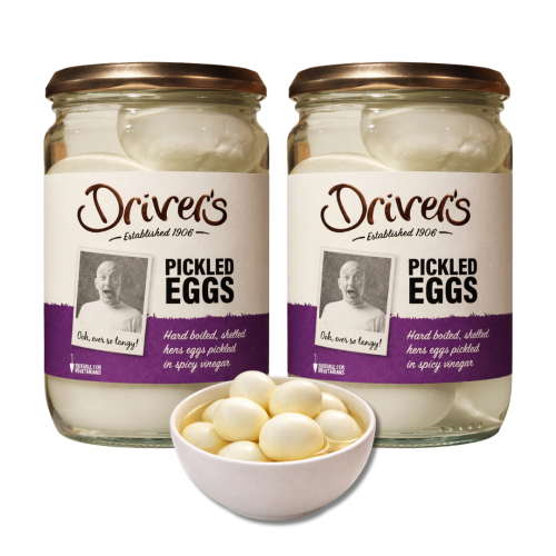 Drivers Pickled Eggs Large Jar 710g - Pack of 2