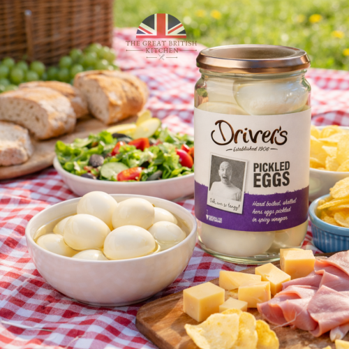 Drivers Pickled Eggs Large Jar 710g - Pack of 2 1