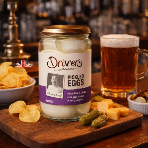 Drivers Pickled Eggs Large Jar 710g - Pack of 2 2