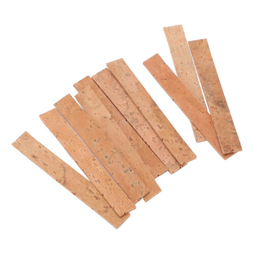 Clarinet Cork Sheet Set for Saxophone Neck   10pcs Bb Clarinet Joint Replacement Pack