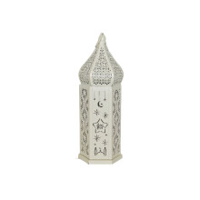 Elegant Wrought Iron Candle Base Displaying Detailed-S