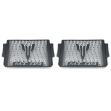 2X Radiator Guard Engine Cooler Grille Cover Protection for MT09 MT-09 2021 2022 Black