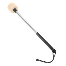 Stainless Steel Drum Mallet with Ergonomic Comfort Grip for Snare and Bass Drum Percussion