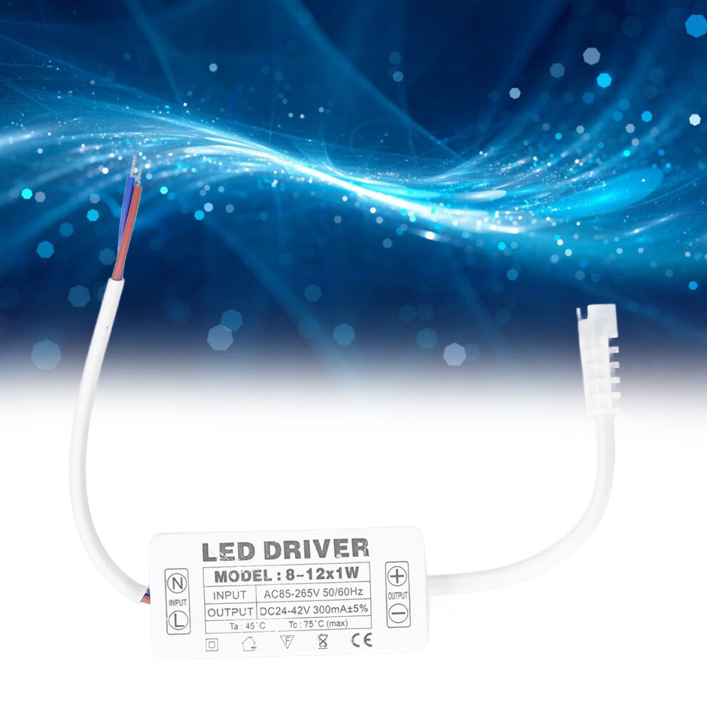Constant Current Led Driver 300Ma 24Â42V Dc Power Supply For Lamps 5041376844831