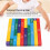 Montessori Colored Decimal Bar Educational Wooden Aids for Math Learning 7