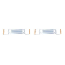 2Pcs Exercise 5 Spring Chest Pull Expander Fitness Puller Stretcher Muscle Trainer Home Men and Women Fitness Equipment