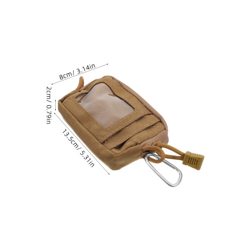 1St Multi-Functionele Khaki Nylon Heuptas Wandelingen 1