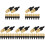 50Pcs Adjustable Copper Mist Nozzles for Garden Irrigation 3