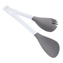 Pinces alimentaires en Silicone résistantes à la chaleur,-Gris