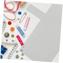 10pcs DIY Handcrafted Mesh Canvas Sheets for Crochet Projects Plastic Weaving Lining for Purse Making and Embroidery