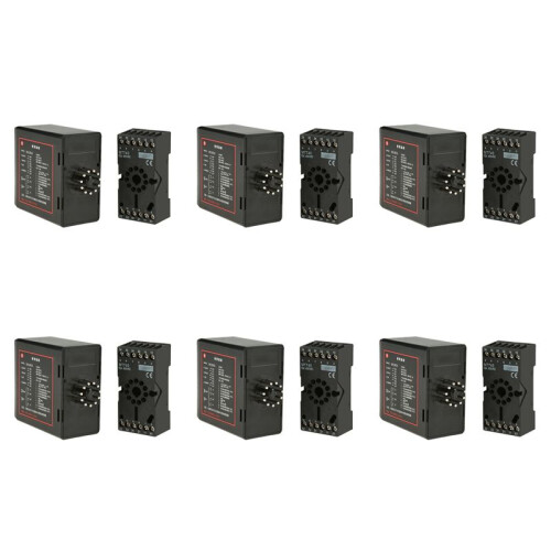 6X PD132 Single Channel Inductive Vehicle Loop Detector for the Car Parking Lot