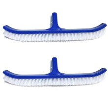 2pièces 18 Pouces Bleu Piscine Brosse Poignée Brosse Propre Brosse Piscine Mur Brosse Outils de Nettoyage de Nettoyage équipement de Nettoyage