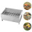 Tabletop Grill Draagbare Kampeergrill Houtskool Kleine Barbecue 4