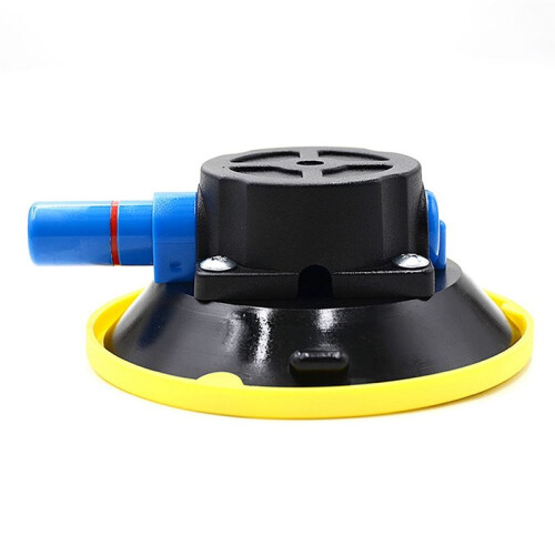 3X Copo de Vácuo Côncavo de 4,5 Polegadas 125 mm Ventosa de Bomba Manual Resistente com Pino Roscado M6 para Carros 2