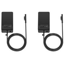 2X 65W 15V/4A Power Adapter Magnetic 2. Laptop Charger for Surface BOOK 2/3,Surface Laptop 3,Surface PRo X/7(US Plug)