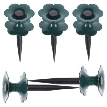 5Stk Wasserschlauch Führungshilfe Grün PP Gartenschlauch Halter Spike