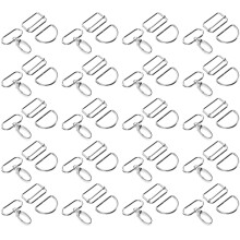 20Sets Afneembare Metalen Bagagesgespen Voor DIY Tassen Accessoires