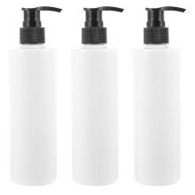 3Stk 250Ml Leere Pumpflaschen Für Flüssige Aromaöle Kosmetik
