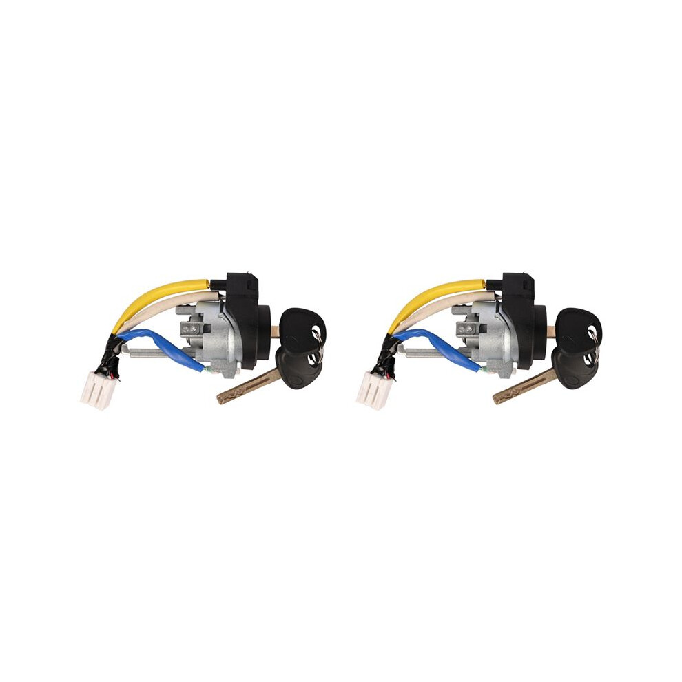 2X Ignition Lock Cylinder And 2 Keys For 11-15 Optima 13-17 Rio 81900-1Wk00 6032242317121