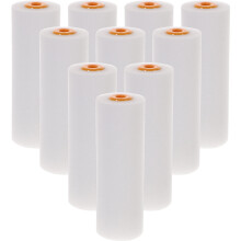10Stk Mini Malerroller Aus Schaumstoff Weiß Für Innenanstrich