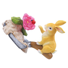 Baby Spielzeug Hase Mit Licht Mini Garten Deko