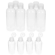 10Pièces Petites Bouteilles En Plastique Pour Lotion Shampooing Voyage
