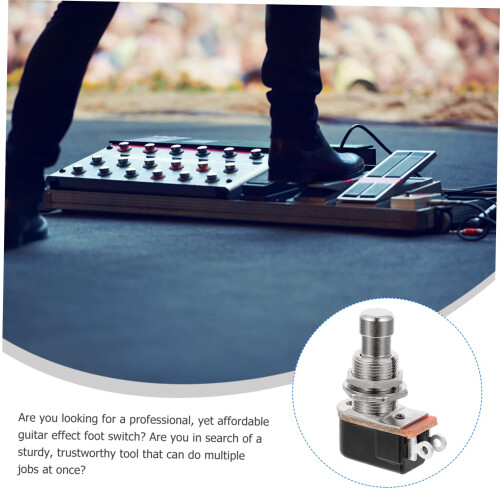 3 Pack Guitar Footswitch Pedals for Hands Effect Switching and Reliable Live Performance Control 2