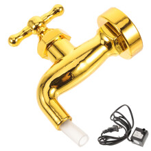 garten schmuck wasserspiel schwimmender wasserhahn mit überlaufdüse