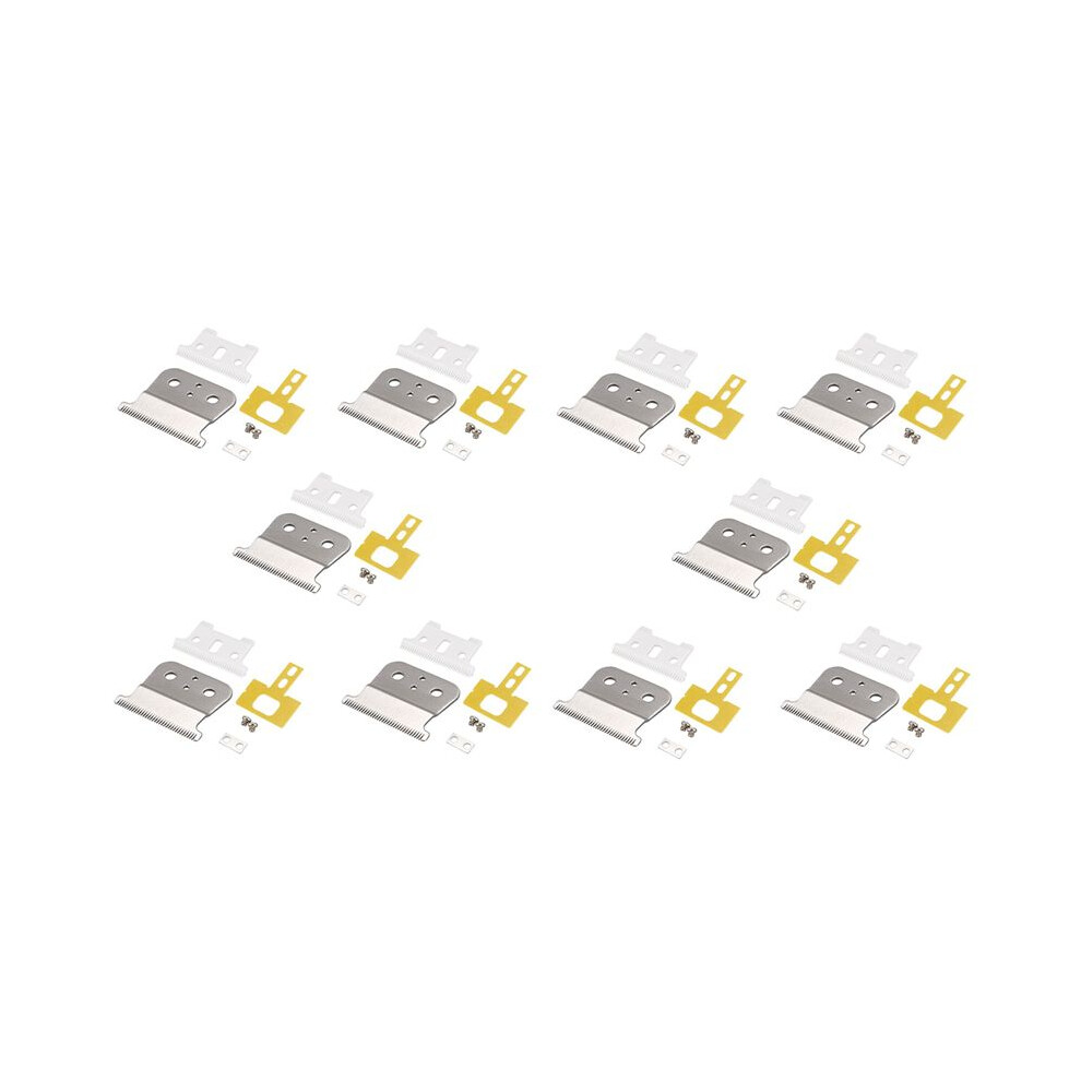 Kepptory Silver/White 10X For T Outliner Blade For For T Outliner, For Gtx Blade, T Blade + Steel Blade