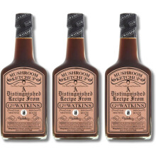 Geo Watkins Mushroom Ketchup, 190ml Pack of 3